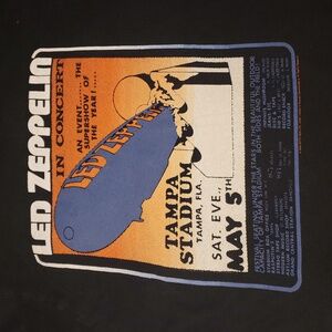 Led Zeppelin Concert Shirt
